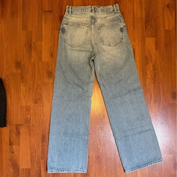 Reformation Light Blue Flare Jeans - Picture 6 of 11